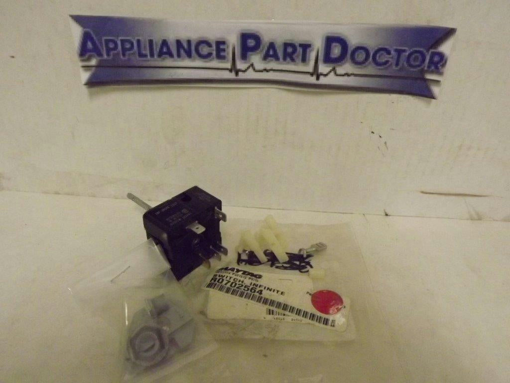 MAYTAG WHIRLPOOL STOVE R0702564 INFINITE SWITCH NEW MAYTAG WHIRLPOOL STOVE R0702564 INFINITE SWITCH NEW